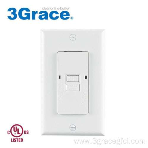 15Amp/20Amp 125V Self-test GFCI Outlet gfi safety socket